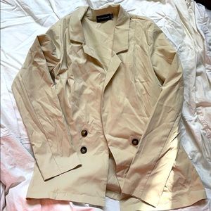 Nude Khaki Blazer